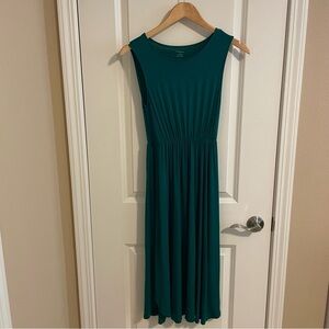 Anthropologie Daily Practice Sleeveless Dress Green Size XS